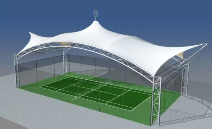 Canopy Membrane Lapangan di Jakarta Barat